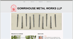 Desktop Screenshot of gowriscrews.com